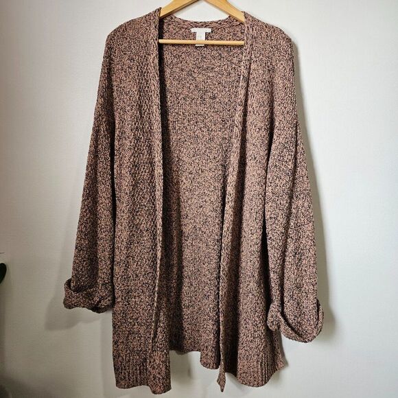 EUC H&M MARLED OPEN LONG CARDIGAN SIZE XS/S OVERSIZED - Picture 1 of 16